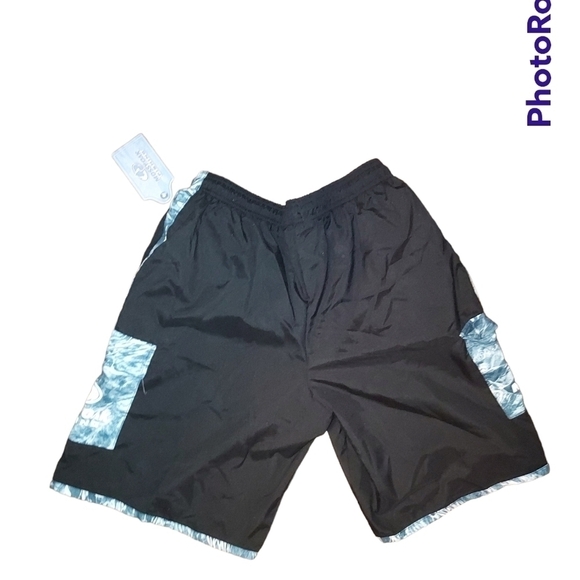 Mossy Oak Med NWT Camo fishing shorts swim elastic waist drawstring - Picture 7 of 11